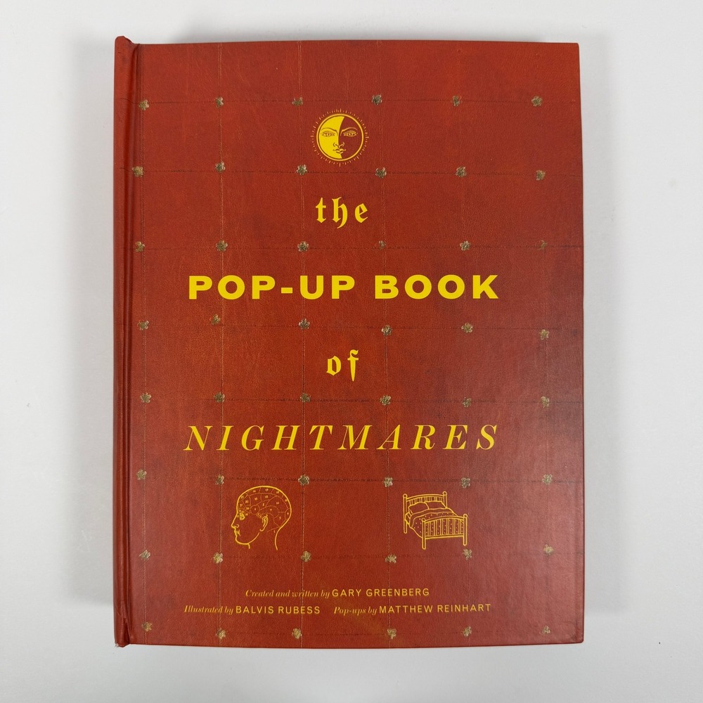 The Pop-Up Book of Nightmares Gary Greenberg Matthew Reinhart Hardcover 2001